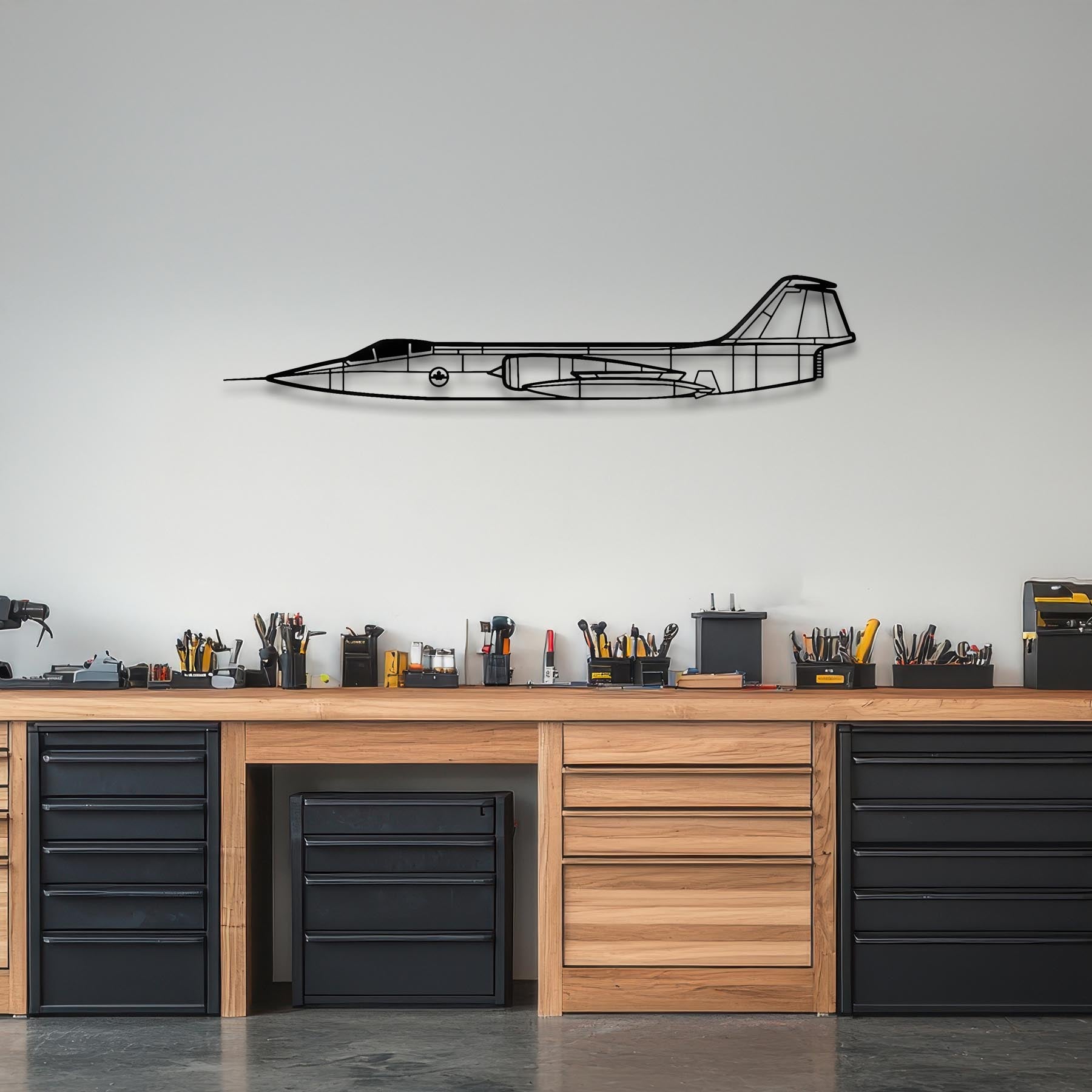 T-34A Mentor Metal Aircraft Wall Art - NCP0197