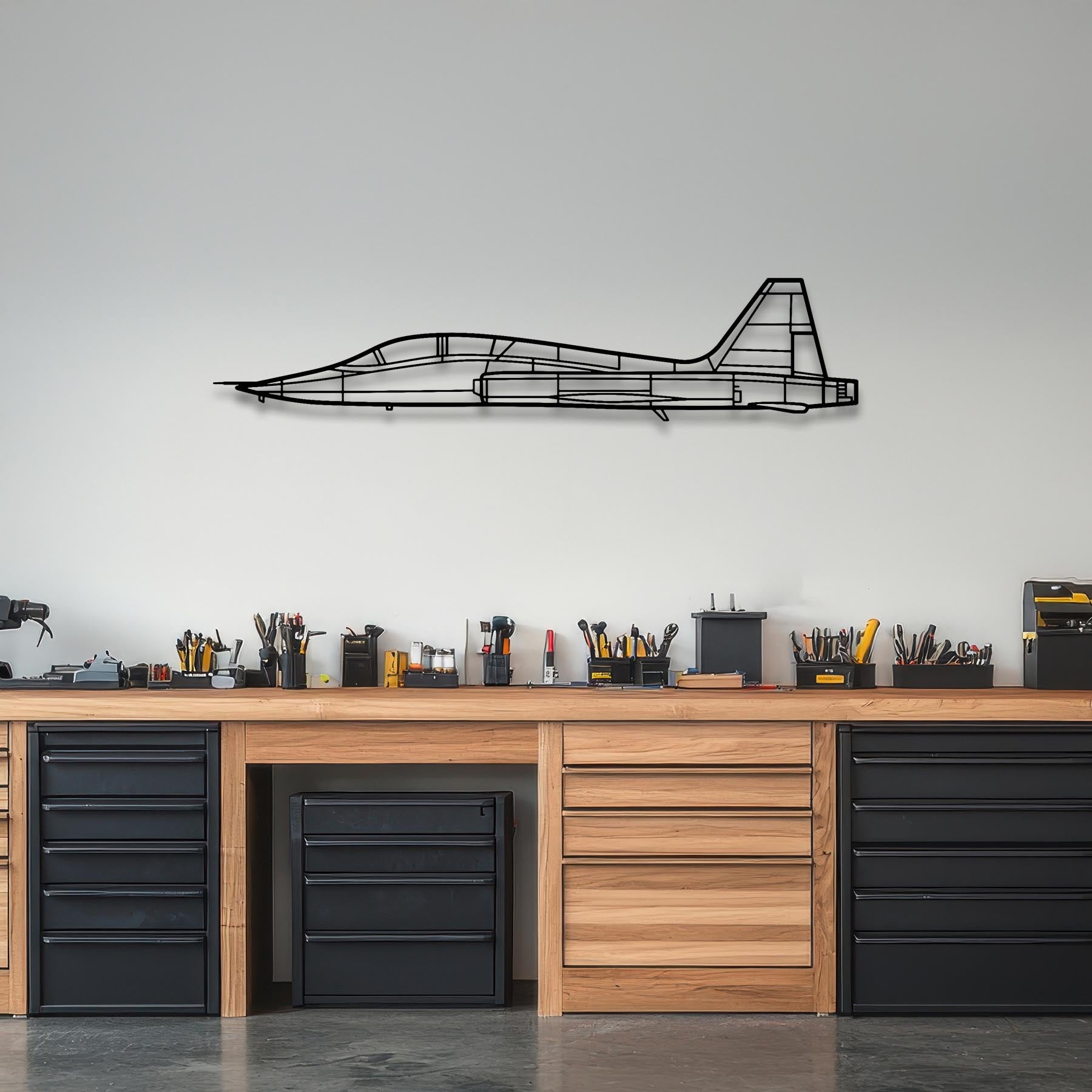 T-38 Talon Metal Aircraft Wall Art - NCP0447