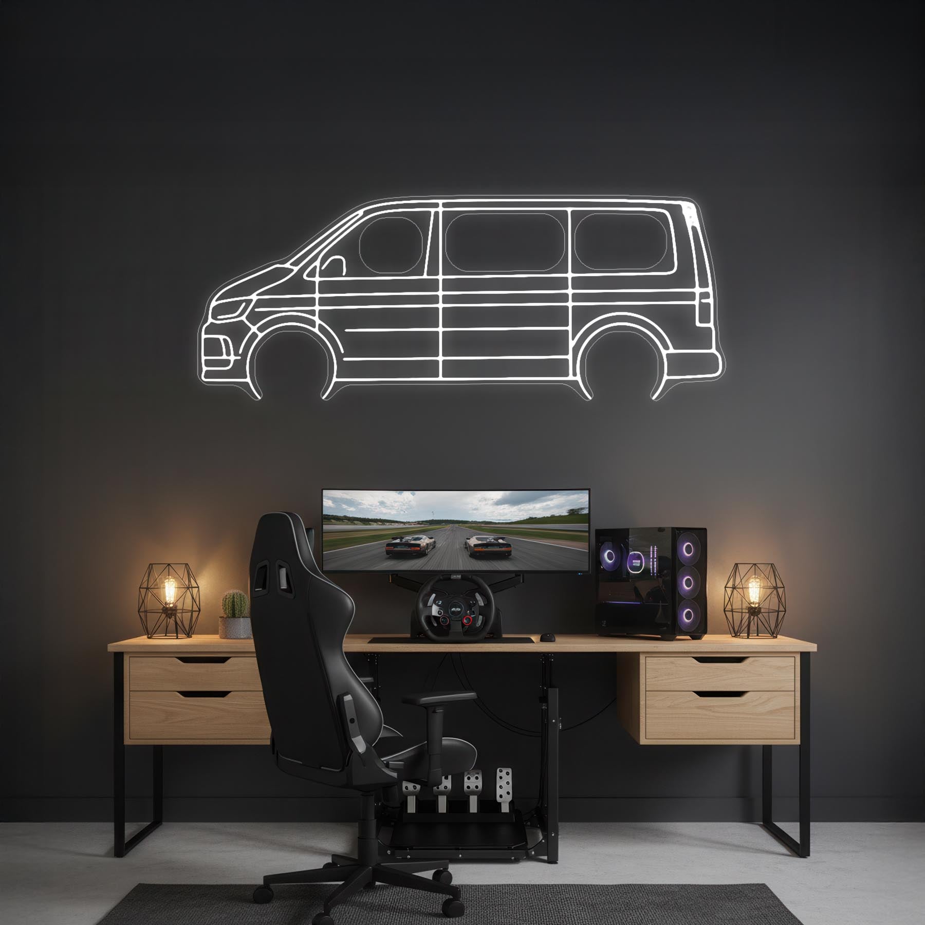 T6 2016 Neon Silhouette