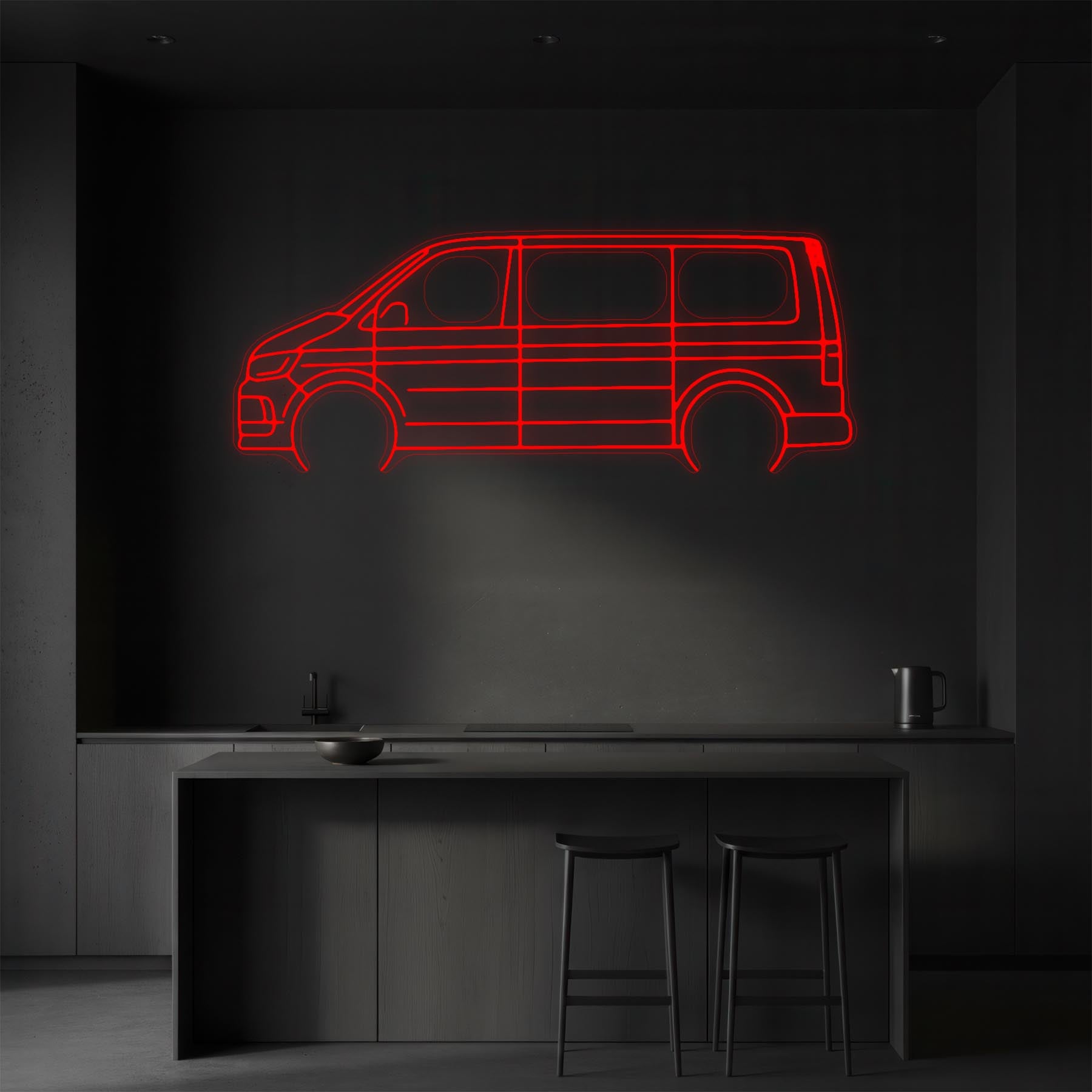 T6 2016 Neon Silhouette