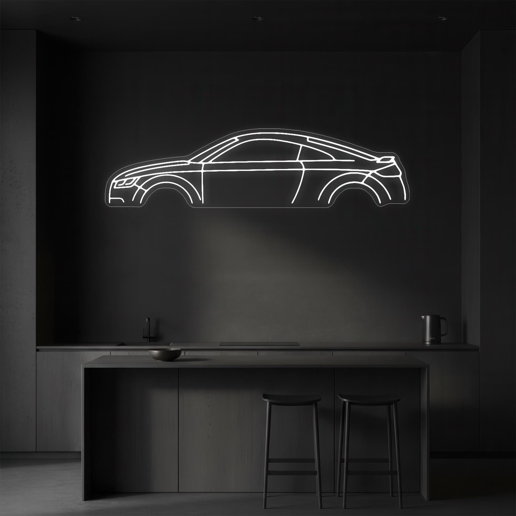 TT RS 2020 Neon Silhouette