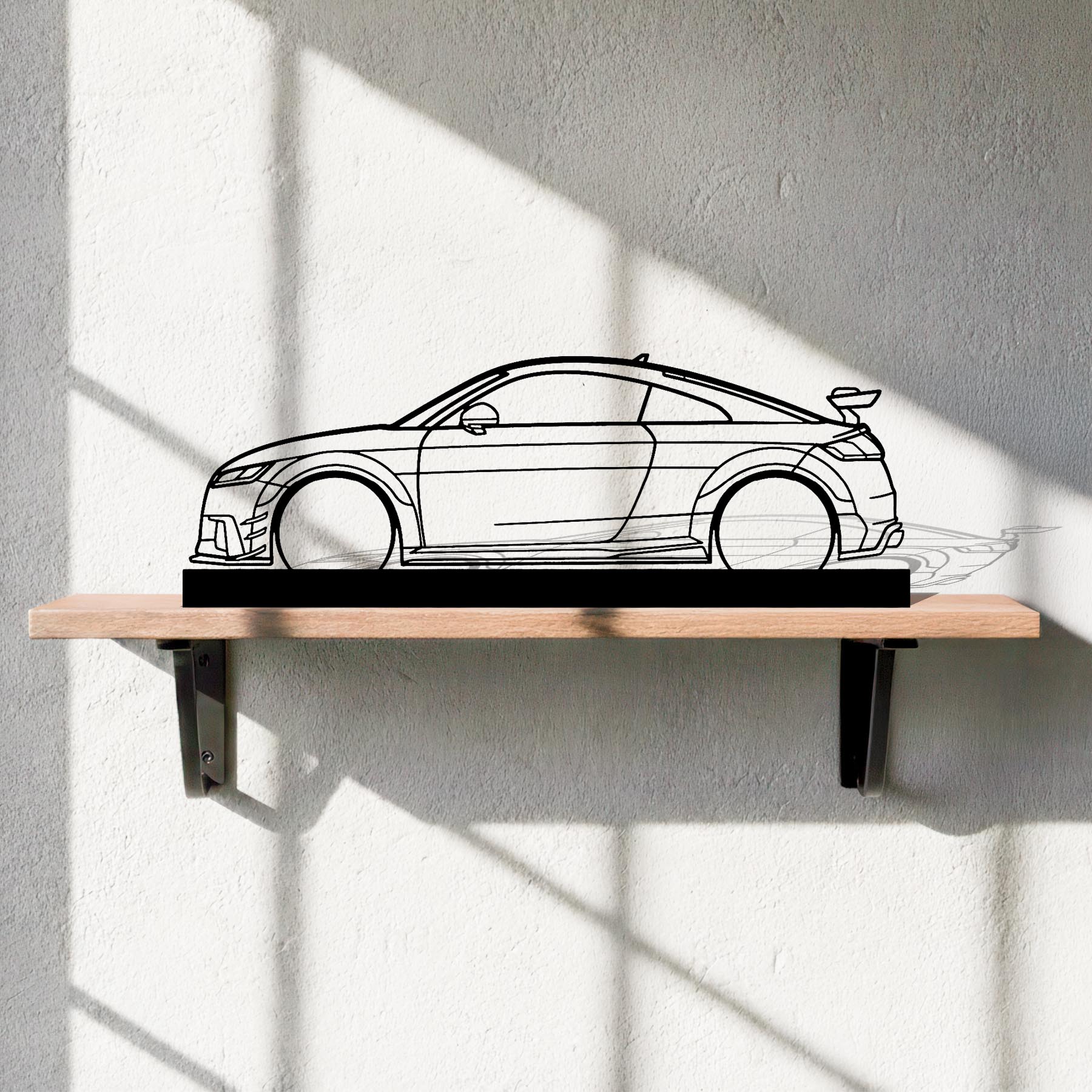 TT RS 8S 2017 Silhouette Metal Art Stand