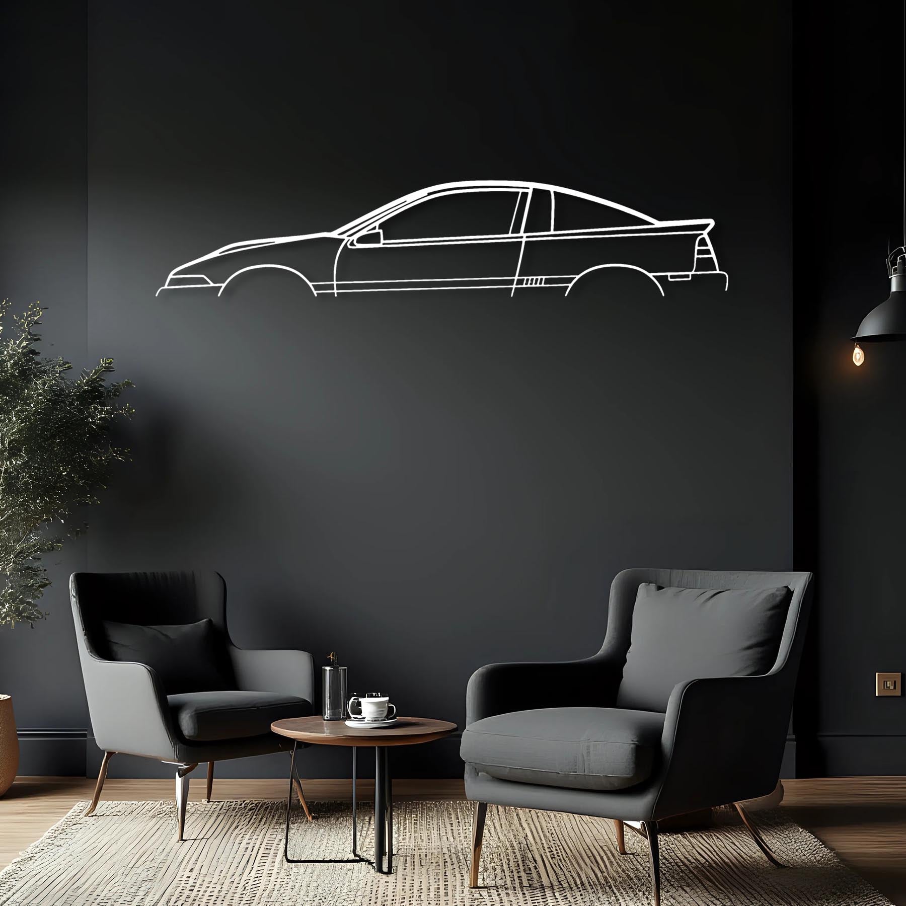 Talon 1991 Classic Silhouette Metal Wall Art