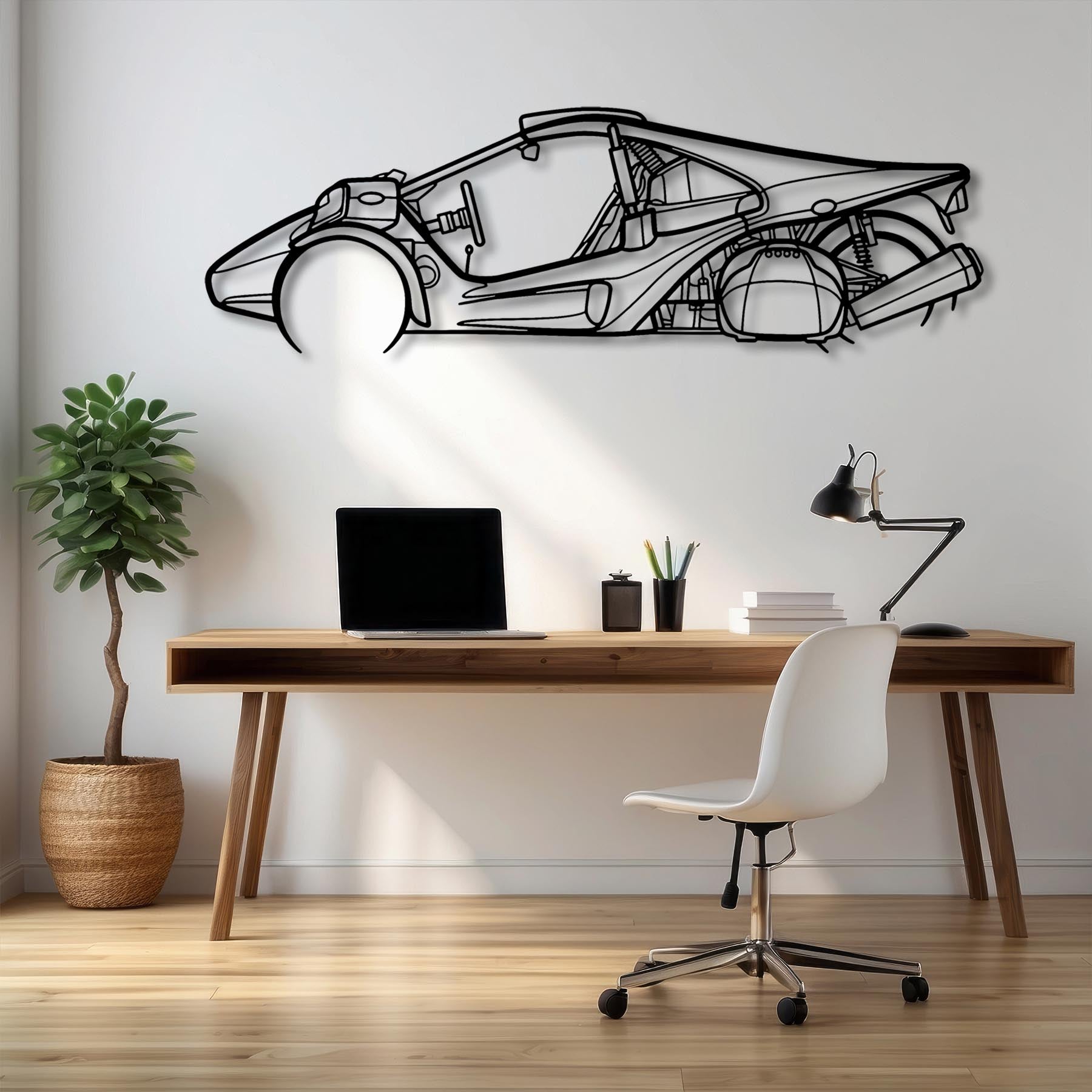 Trex 2022 Detailed Silhouette Metal Wall Art