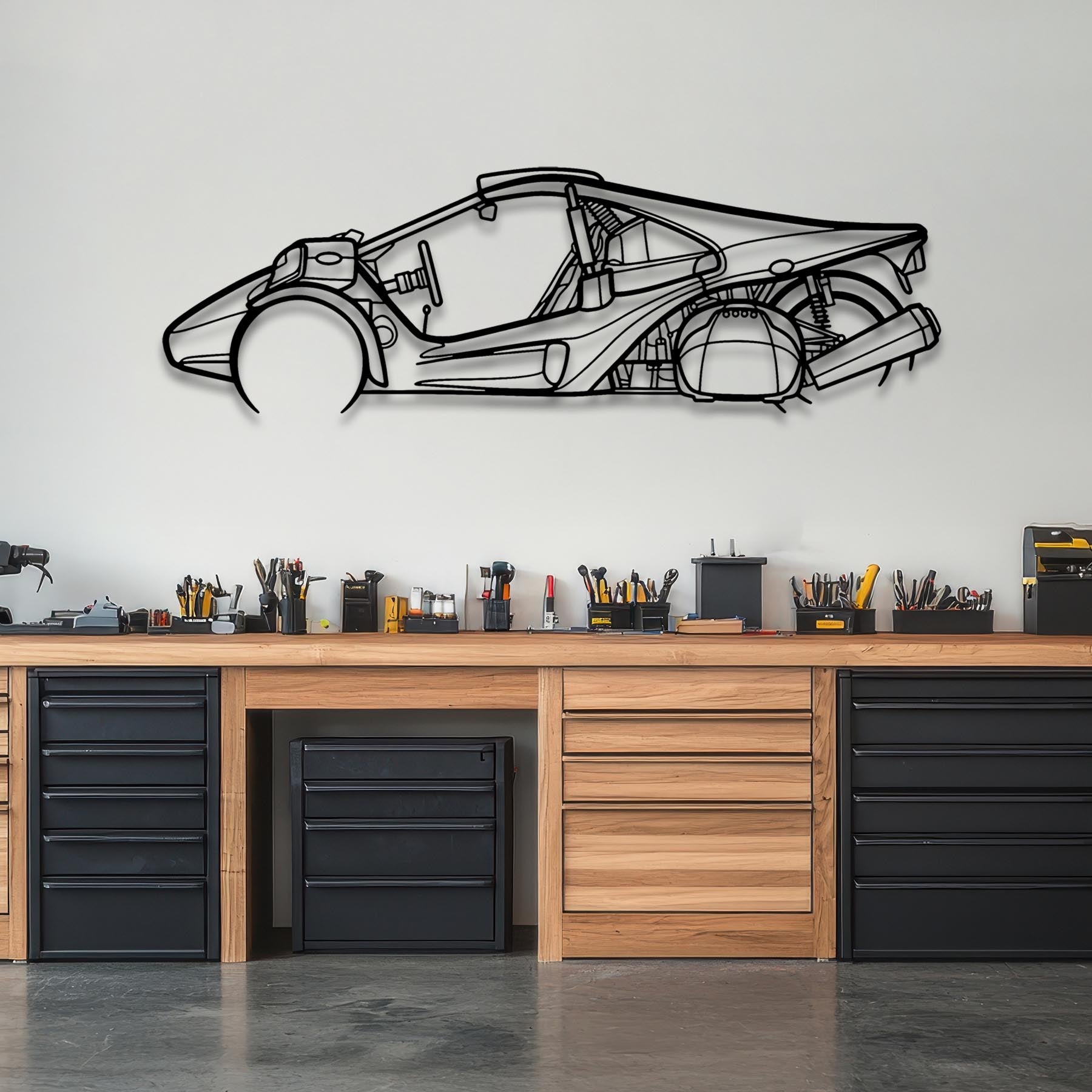 Trex 2022 Detailed Silhouette Metal Wall Art