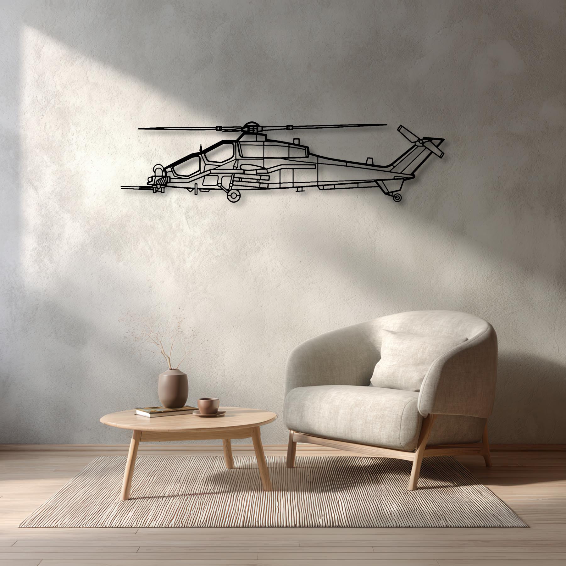 UH-60 Black Hawk Metal Aircraft Wall Art - NCP0146