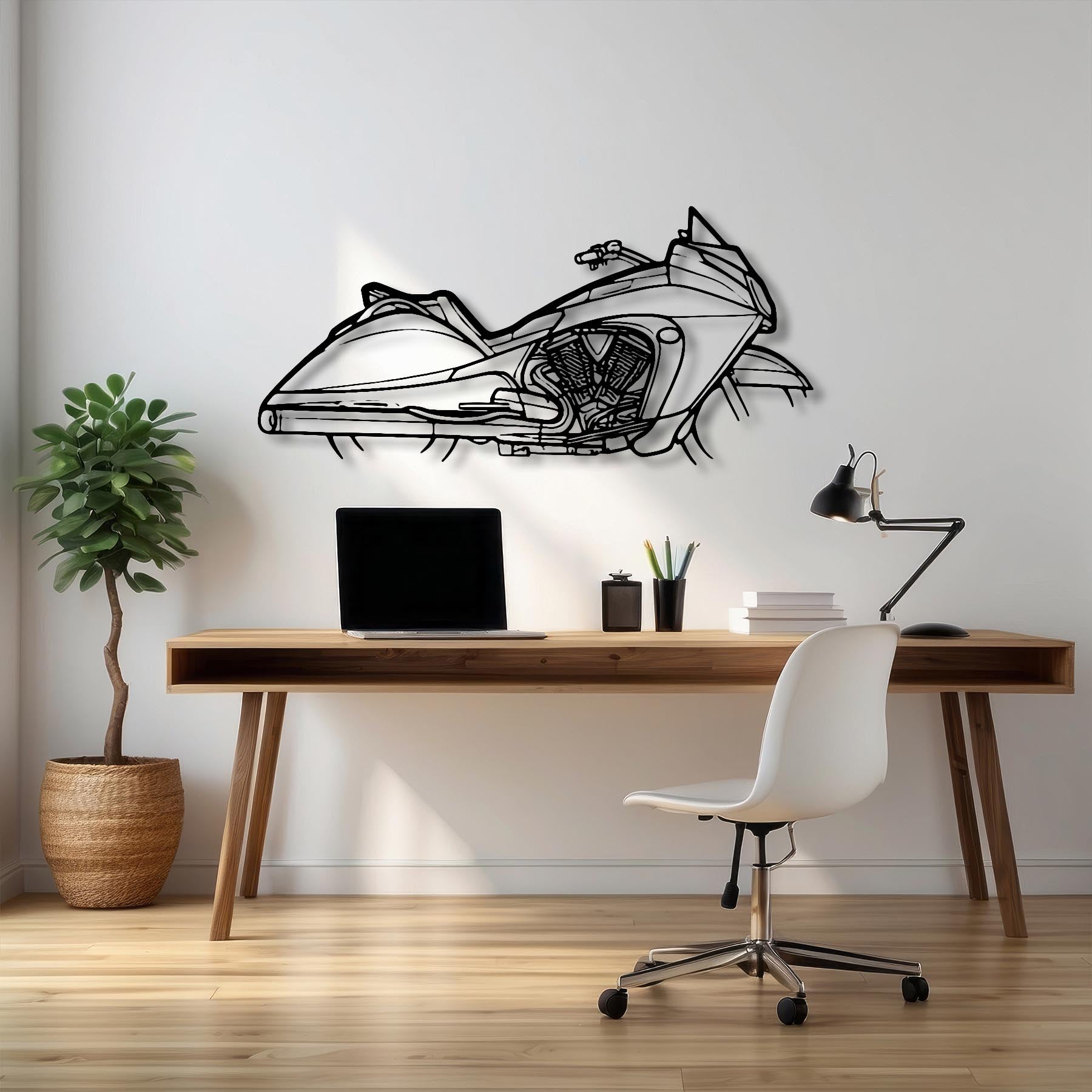 Vision 2010 Silhouette Metal Wall Art