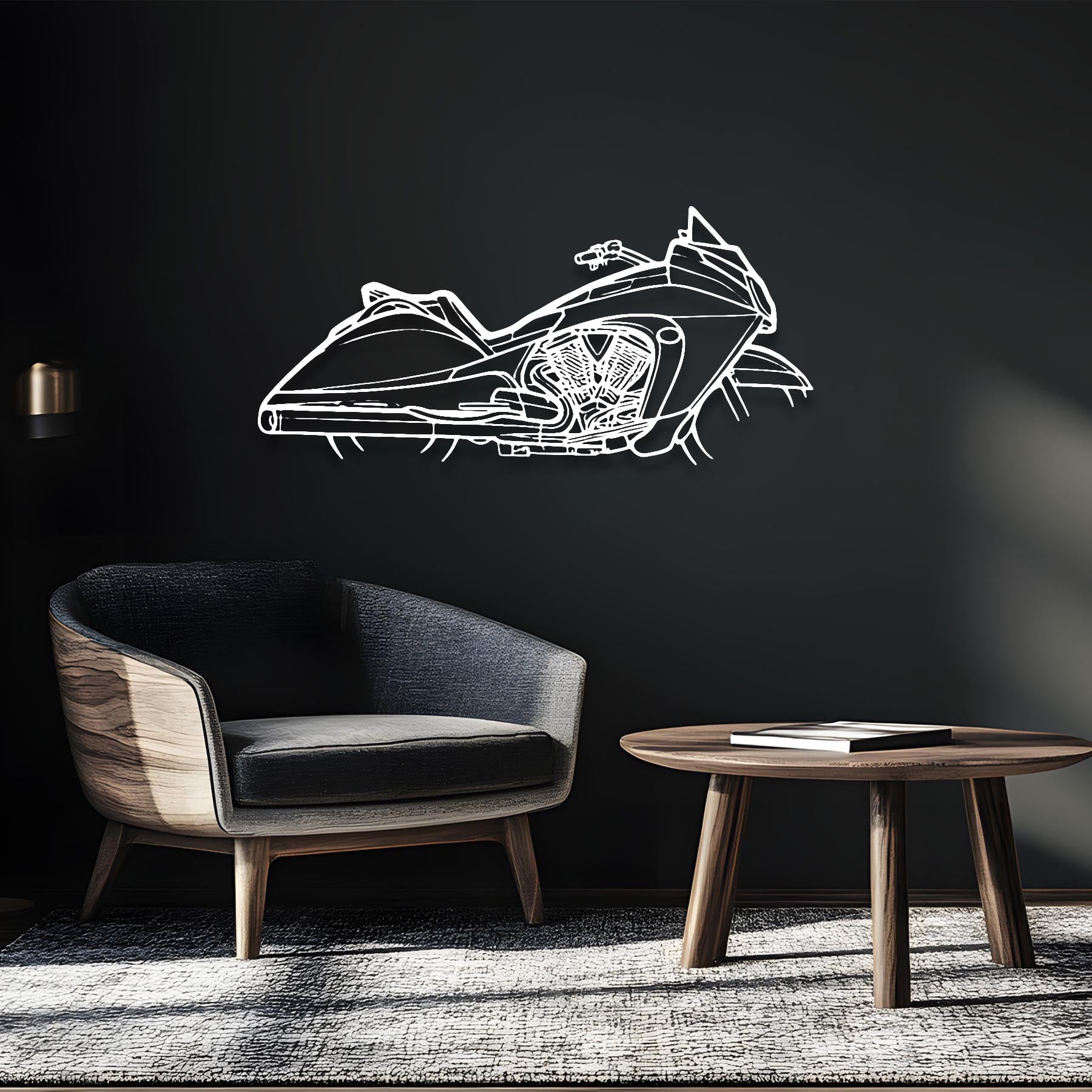 Vision 2010 Silhouette Metal Wall Art