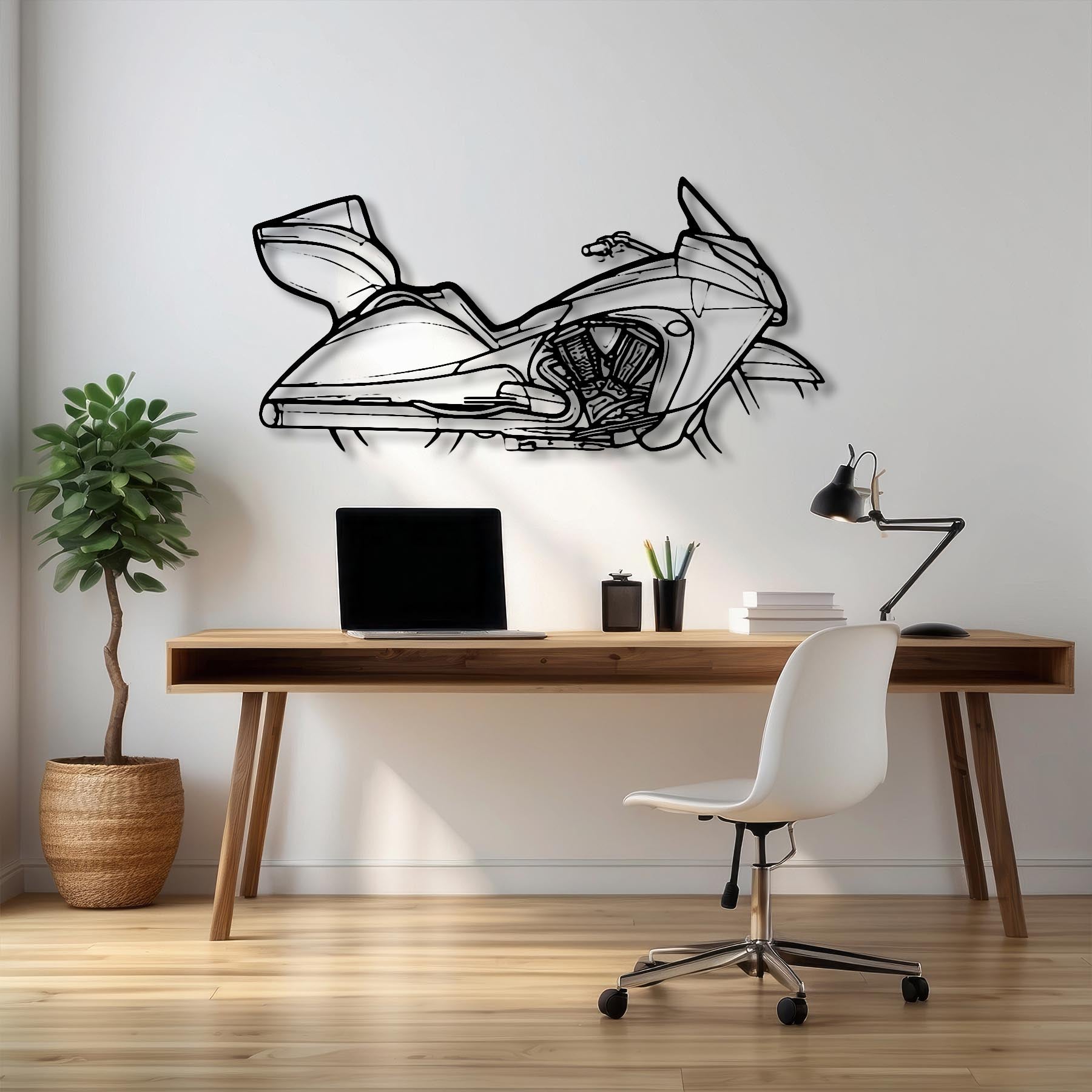 Vision Tour 2010 Silhouette Metal Wall Art