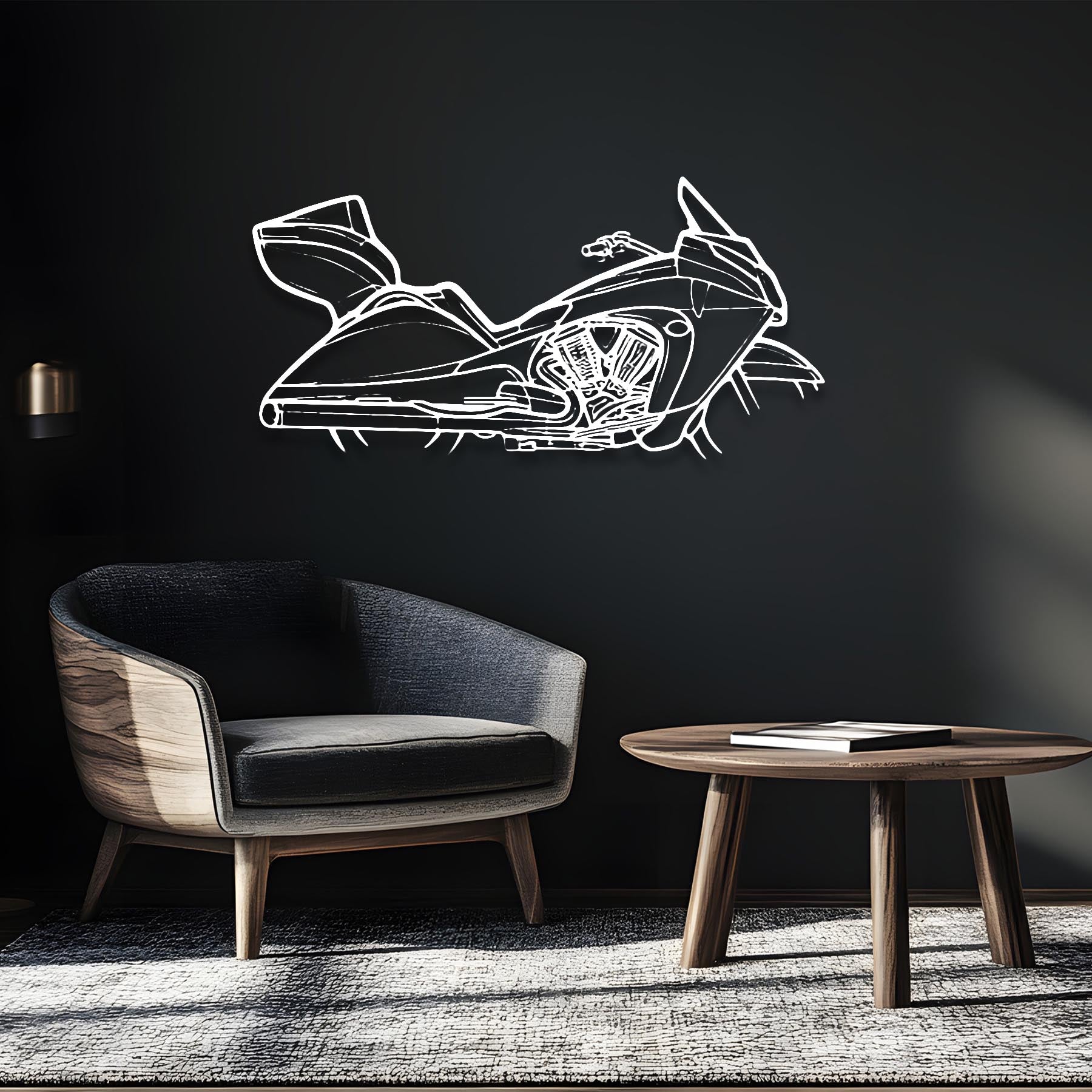 Vision Tour 2010 Silhouette Metal Wall Art