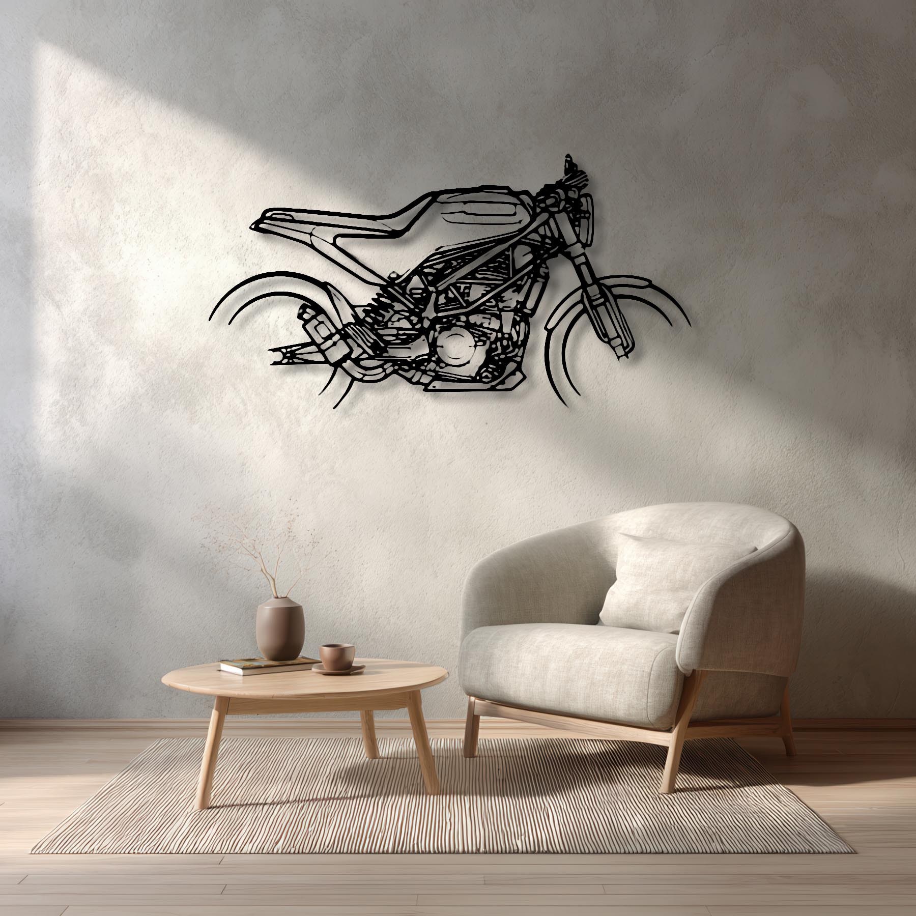 Vitpilen 401 Silhouette Metal Wall Art