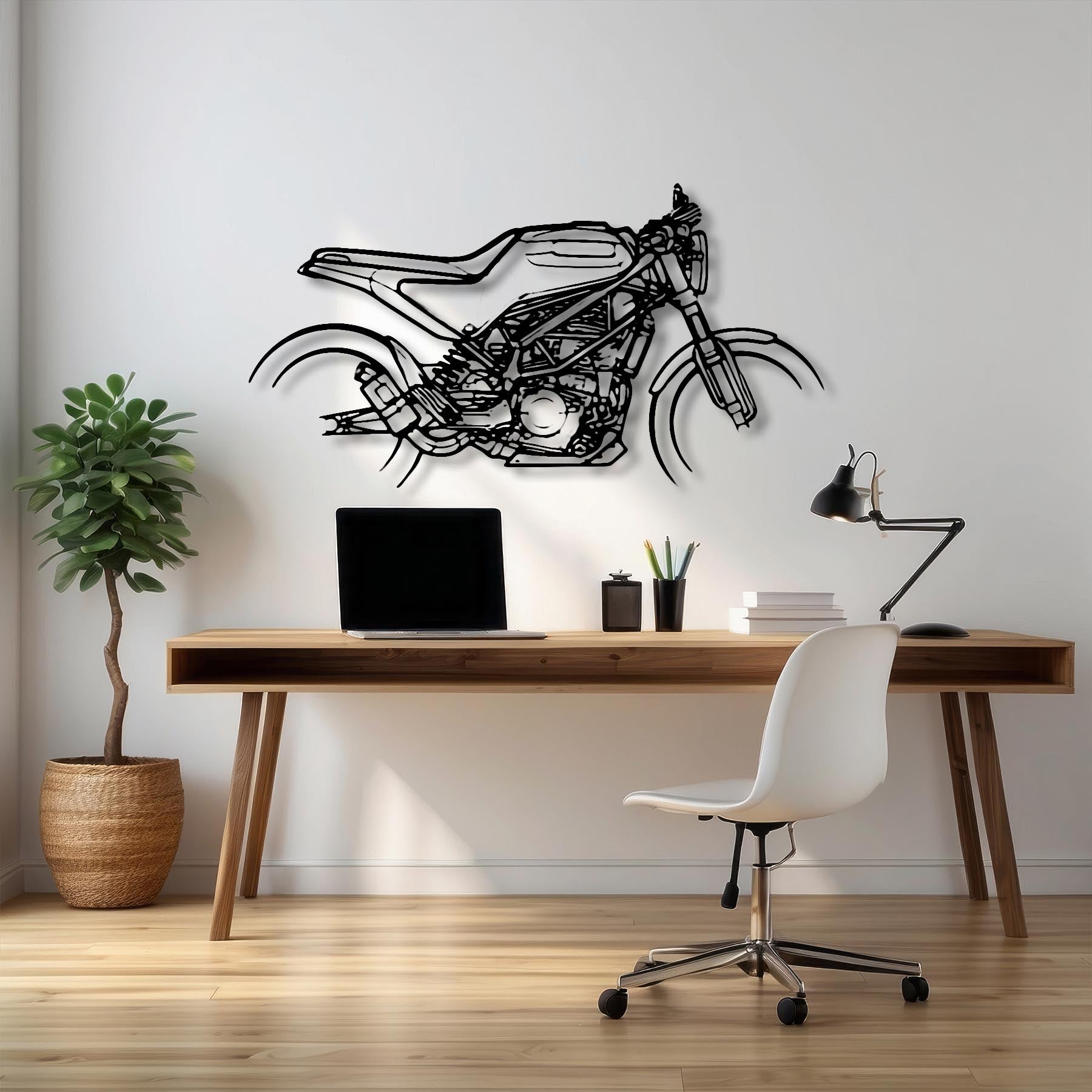 Vitpilen 401 Silhouette Metal Wall Art