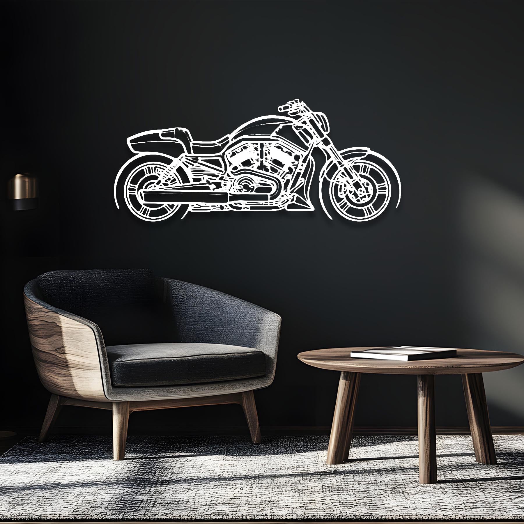 Vrod 2017 Silhouette Metal Wall Art