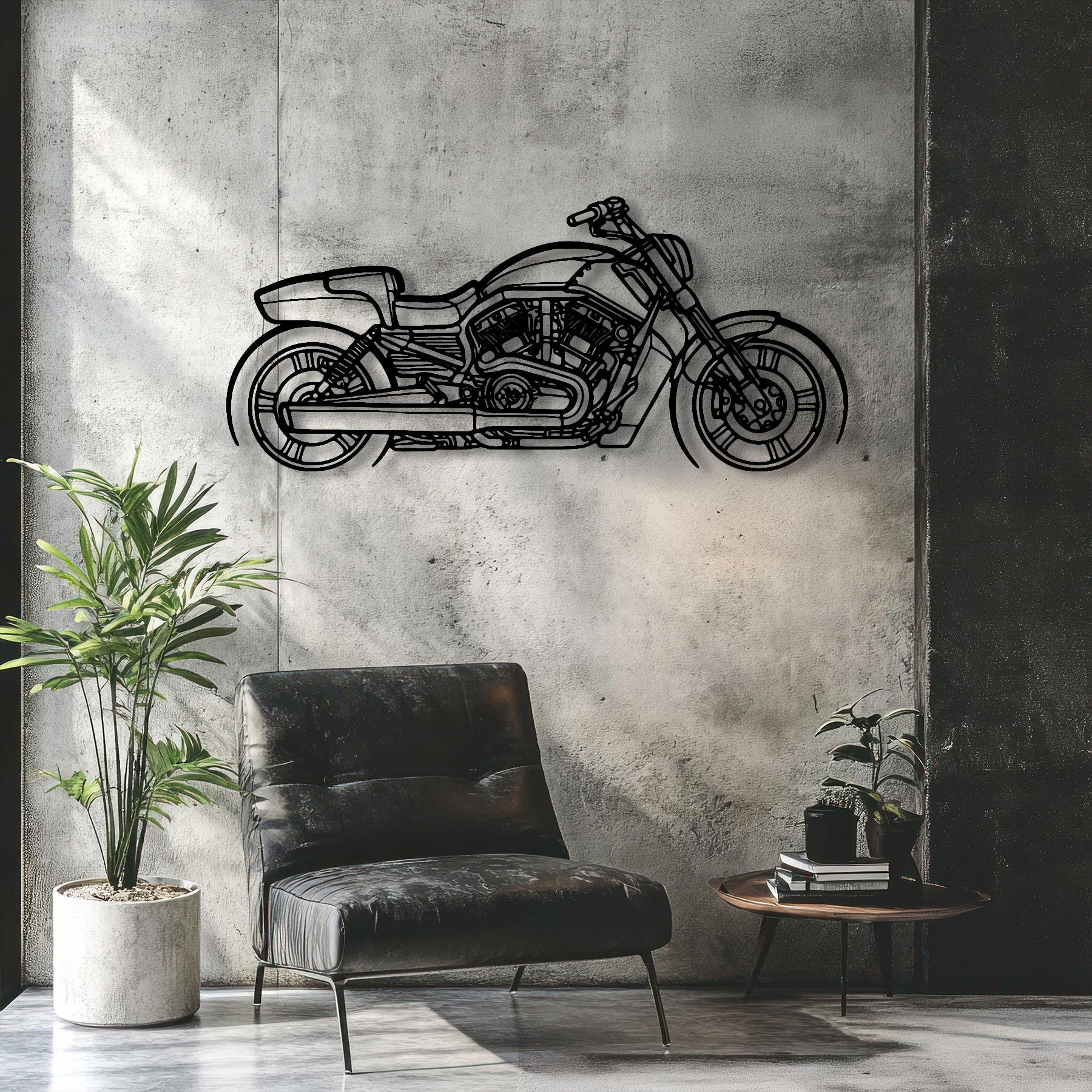 Vrod Muscle 2013 Silhouette Metal Wall Art