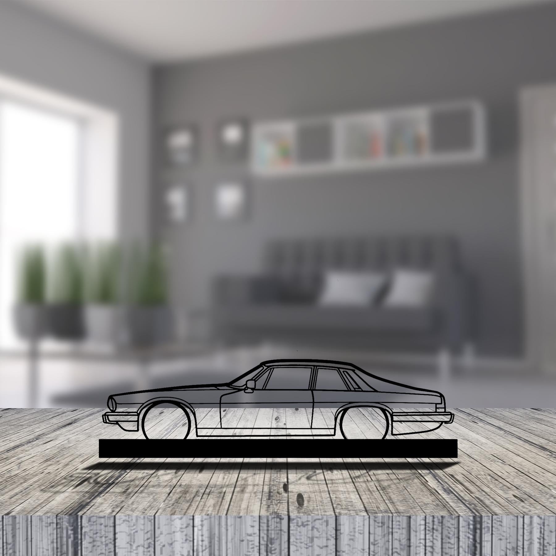 XJS Silhouette Metal Art Stand