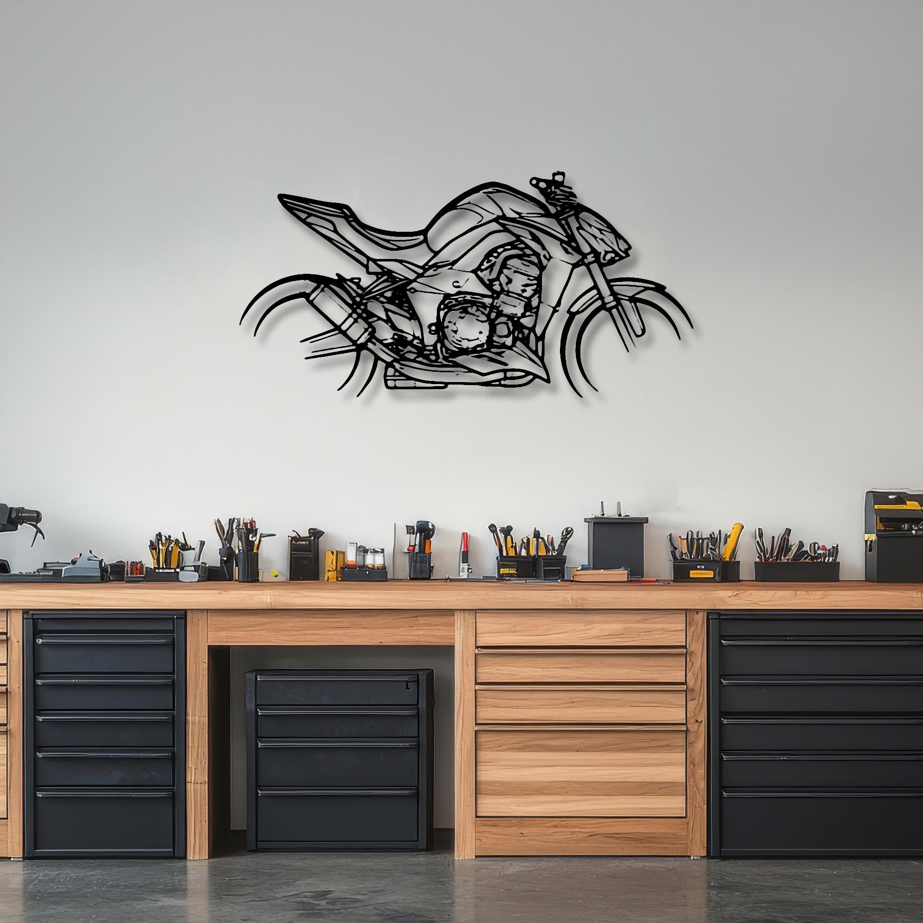 Z1000 2014 Silhouette Metal Wall Art