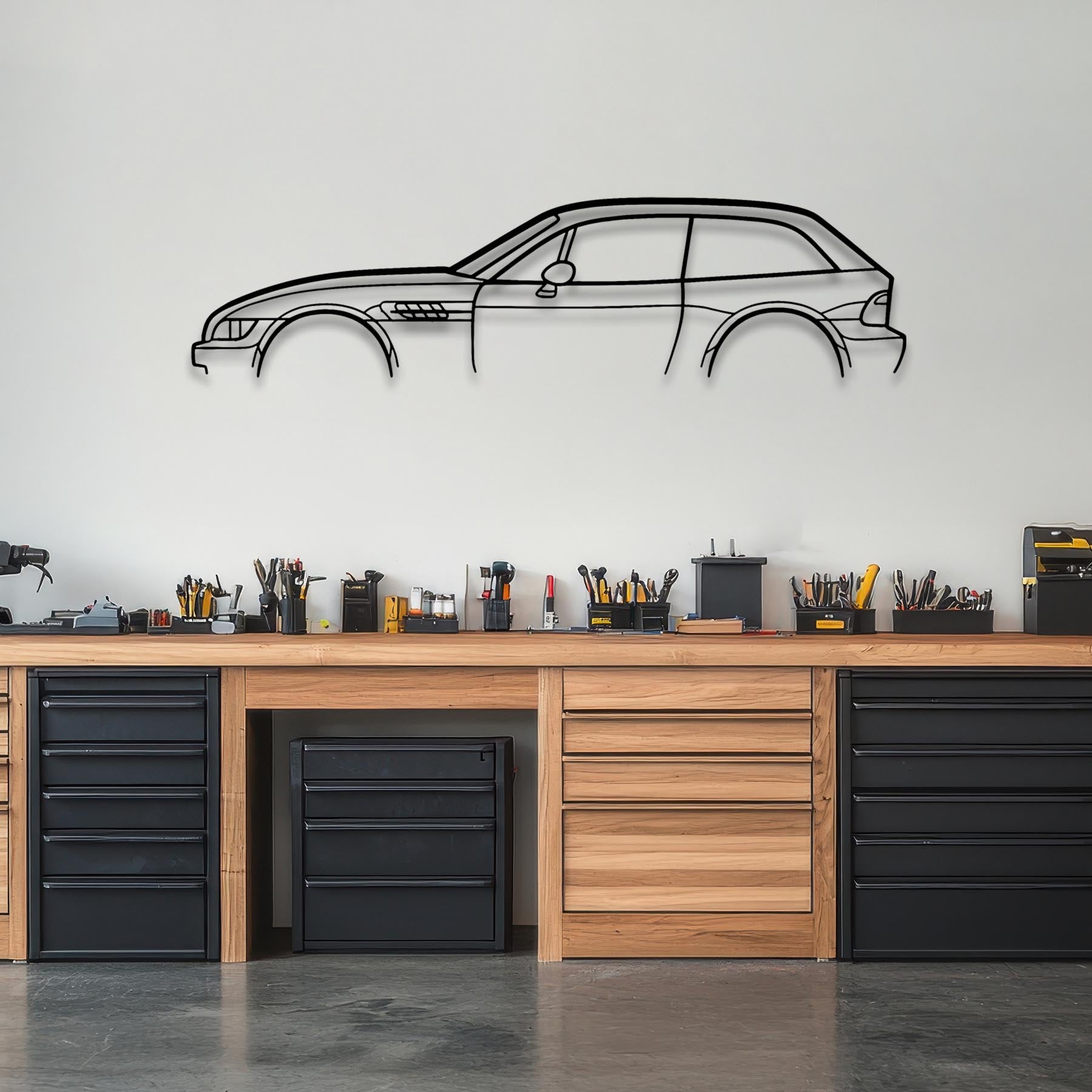 Z3 M Coupe Classic Metal Silhouette Wall Art