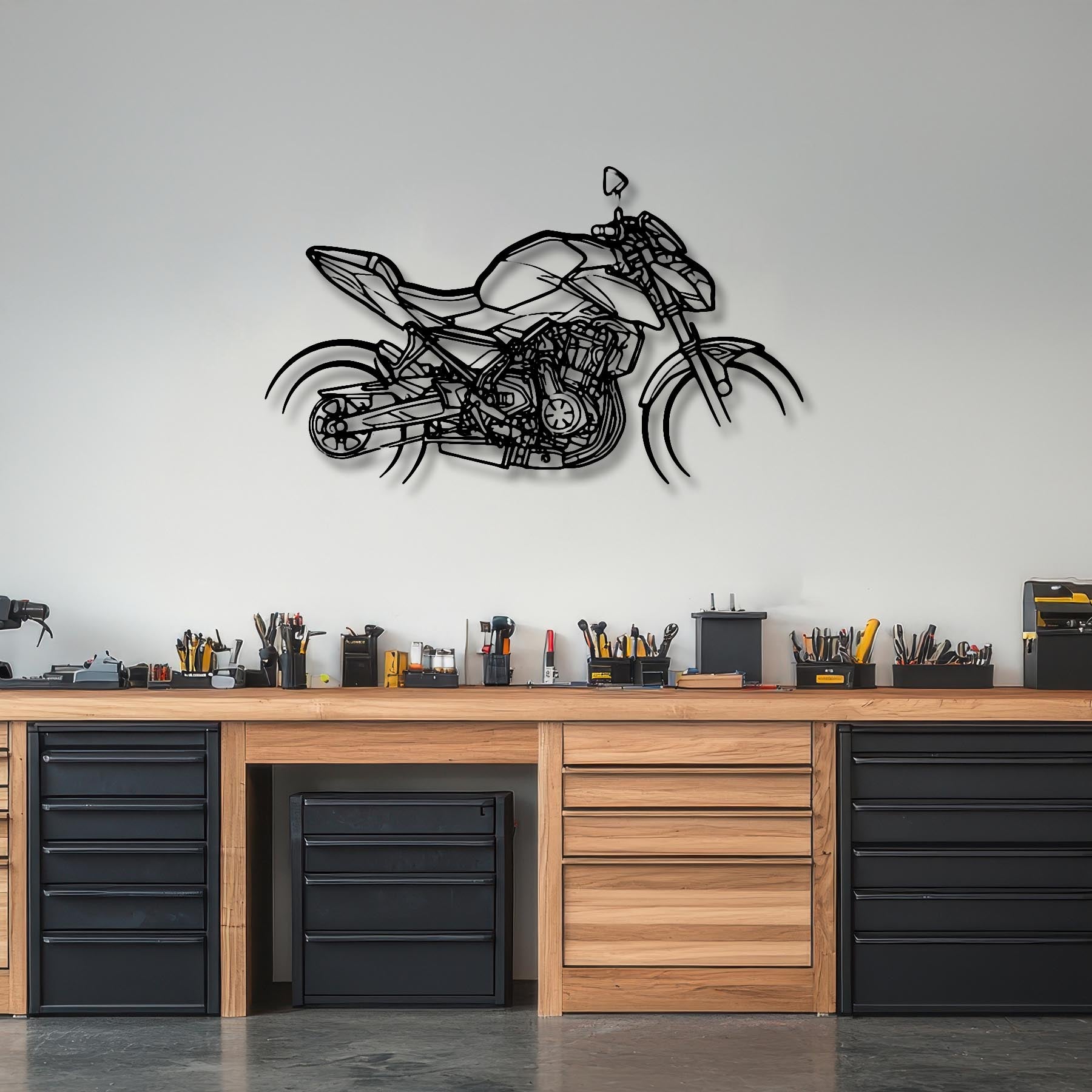 Z650 2019 Silhouette Metal Wall Art