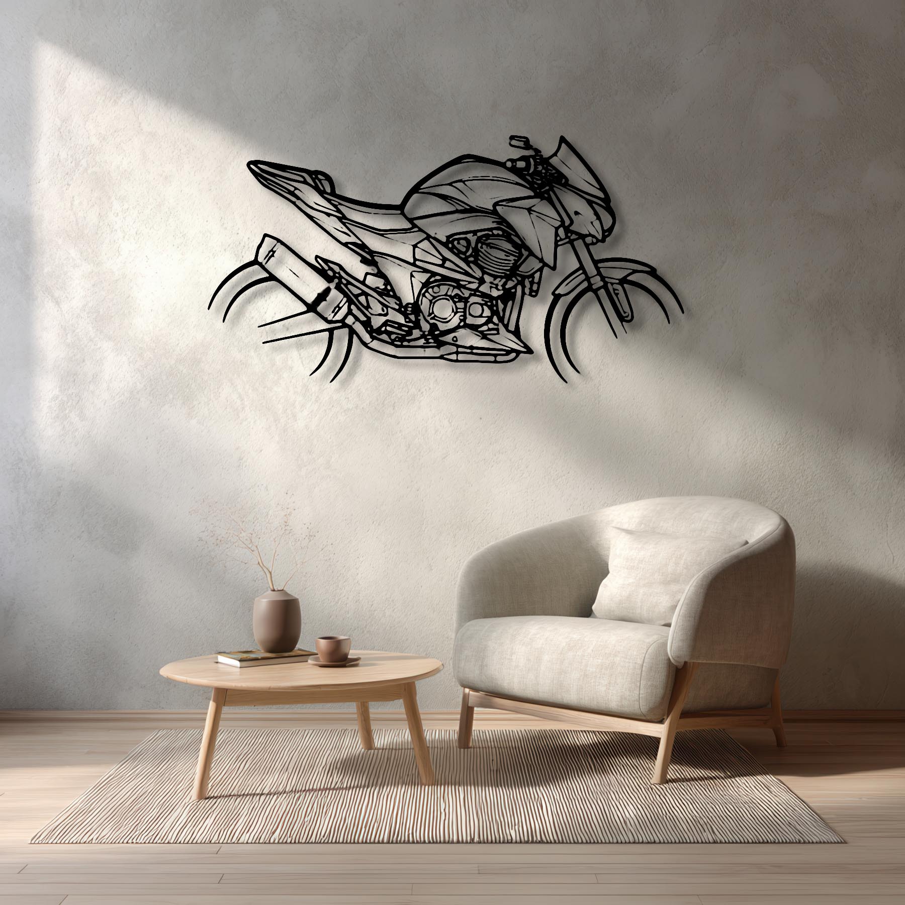 Z800 2017 Silhouette Metal Wall Art