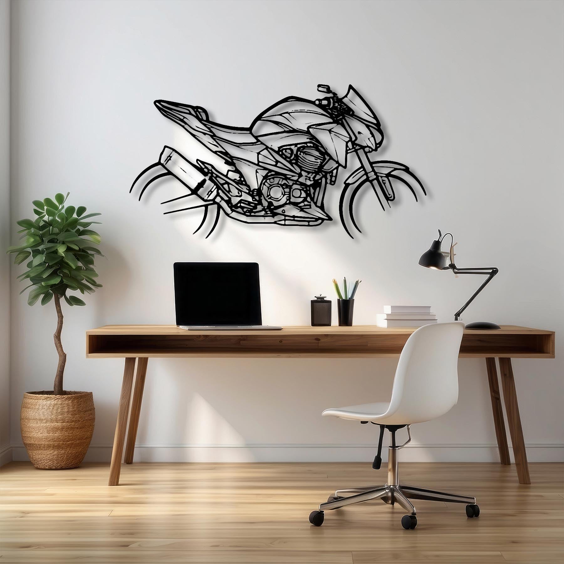 Z800 2017 Silhouette Metal Wall Art